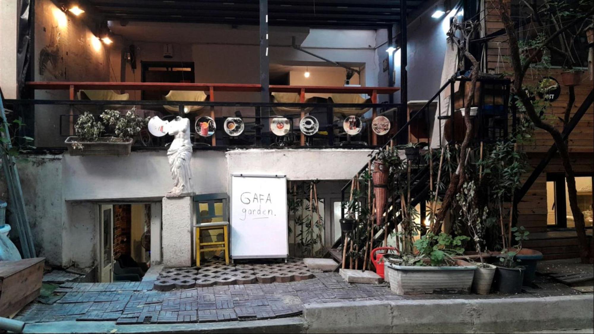 gafa garden Hostel Istanbul Eksteriør billede